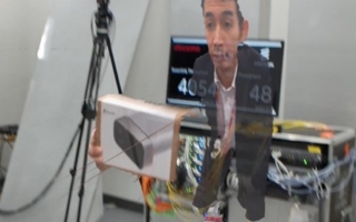 世界初、第4世代型のAzure Kinect DKと次世代通信規格5G回線を使ったHoloPortation伝送・投影に成功